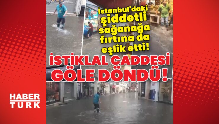 İstanbul'da şiddetli sağanak! – Son dakika | Son dakika haberleri