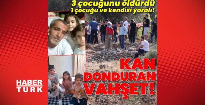 Son dakika: İzmir'de kan donduran olay! 3 çocuğunu öldürdü, 1'i de yaralı | Son dakika haberleri