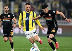 MAÇ ÖZETİ İZLE: Fenerbahçe 3-3 Kayserispor maçı özet izle goller izle