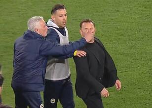 Mourinho’dan Okan Buruk’a fiziksel müdahale