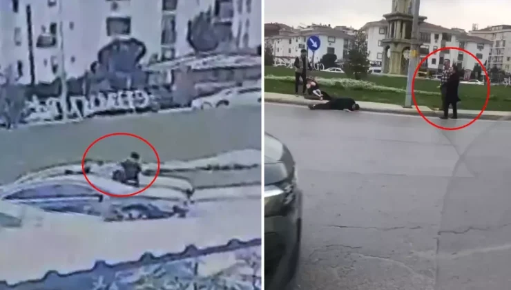 Trafikte tartıştığı sürücüyü çekip vurdu! Dehşet anları kamerada
