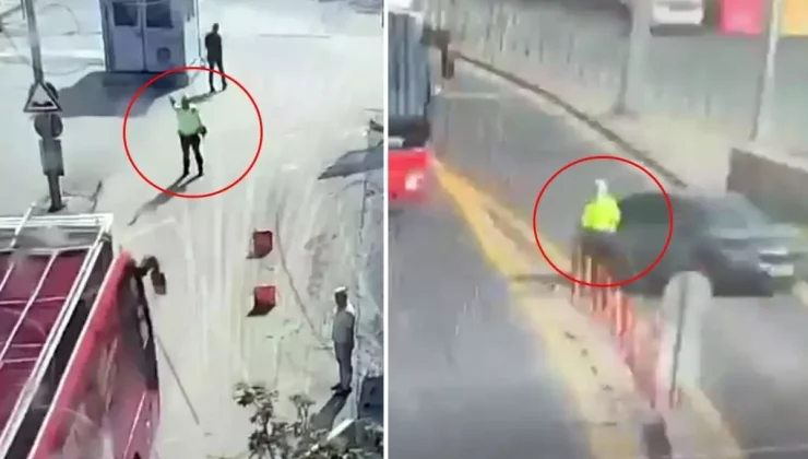 Ankara’da CHP otobüsünü polisin üzerine süren şoför hakkında soruşturma
