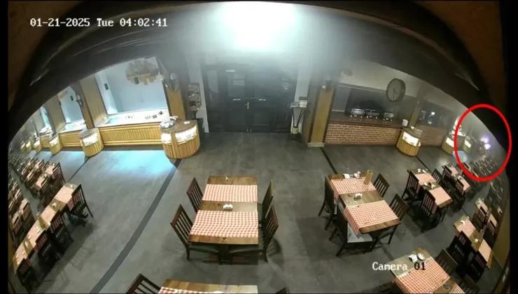 Bolu’daki otel faciasında yangının çıkış anı kamerada