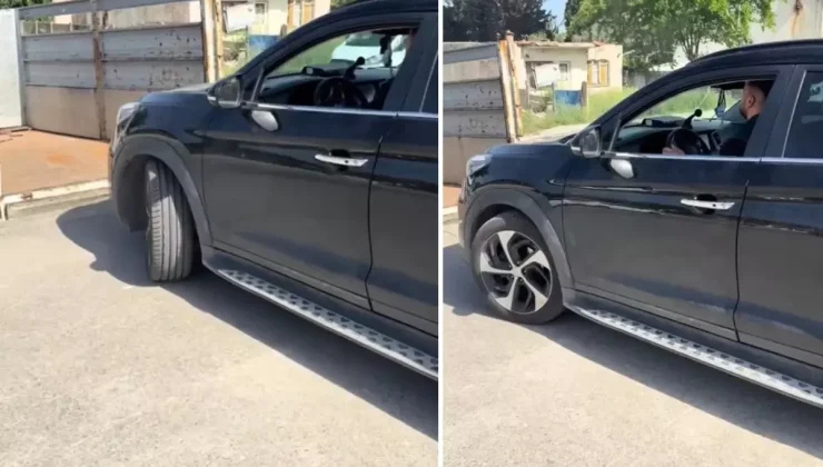 Çekiciye para vermemek için başvurduğu yöntem tartışma yarattı