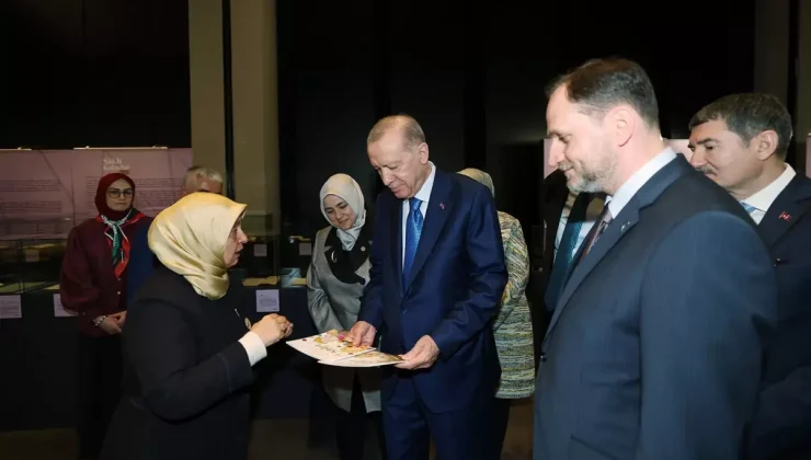 Cumhurbaşkanı Erdoğan’dan Türkiye’de ilke imza atan sergiye ziyaret