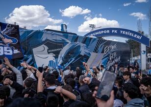 Erzurumspor FK, Ümraniyespor maçına taraftarların desteğiyle gitti