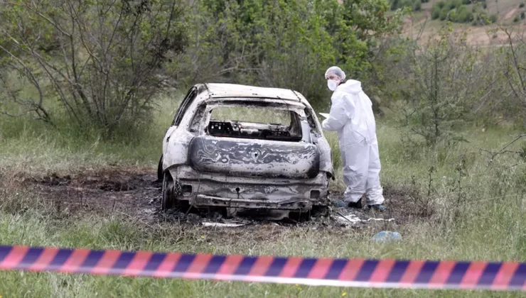 Evini ve otomobilini yaktıktan sonra bir kadını öldürüp intihar etti