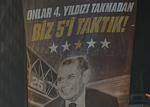 Fenerbahçe’ye Dursun Özbek’li 5 yıldız göndermesi