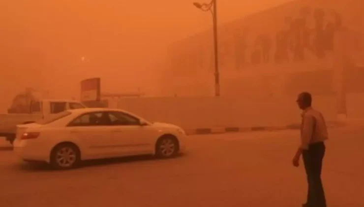 Irak’ta kum fırtınası vurdu, yüzlerce kişi hastanelere kaldırıldı