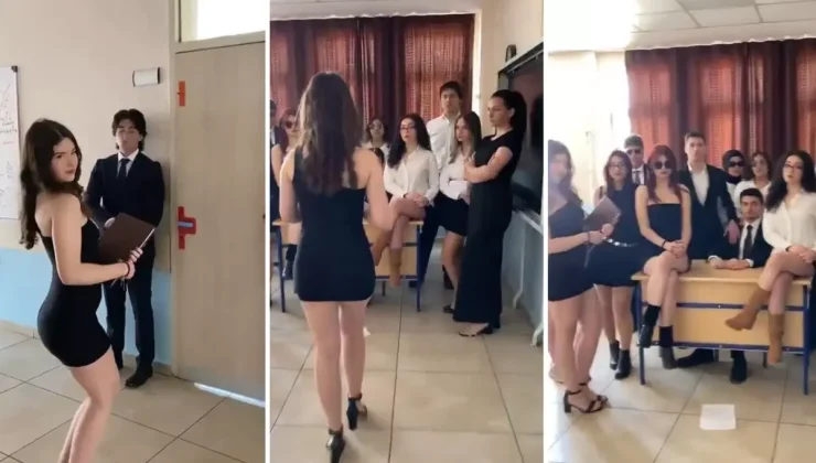 İzmir’de lise öğrencilerinin çektiği video izleyenleri ikiye böldü