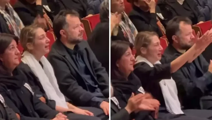 Önder’in kızı ekranda babasını görünce gözyaşlarına boğuldu