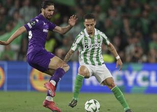 Real Betis, yarı final ilk maçında tek farkla galip!