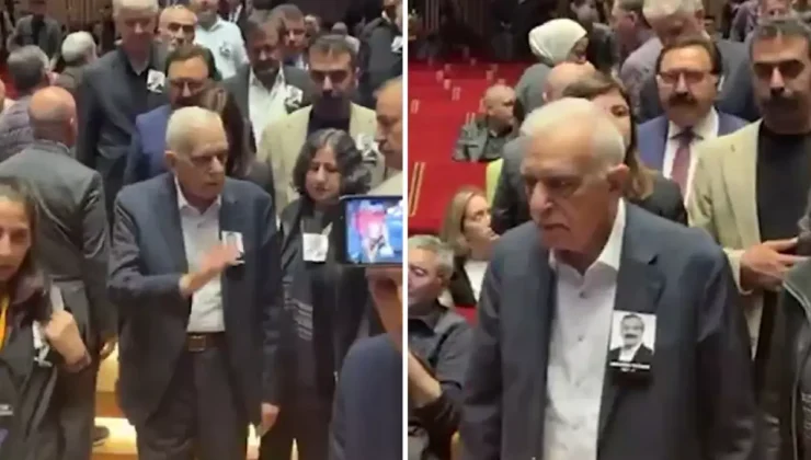 Sağlık sorunlarıyla boğuşan Ahmet Türk, Önder için AKM’ye böyle geldi