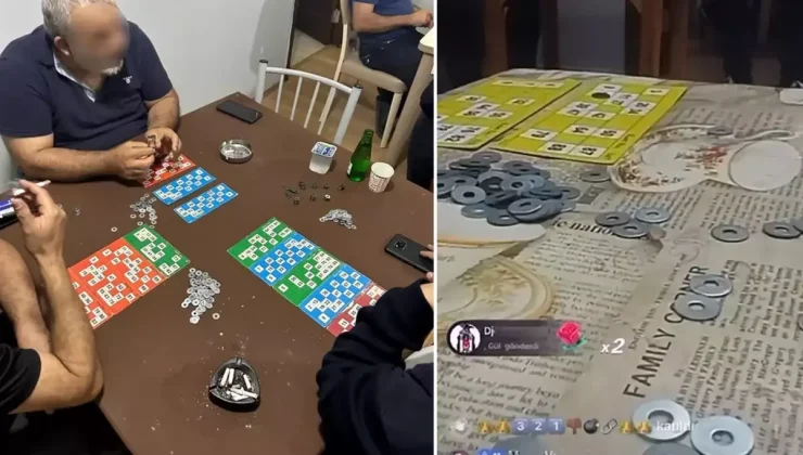 Sosyal medyada canlı yayınlanan kumara suçüstü